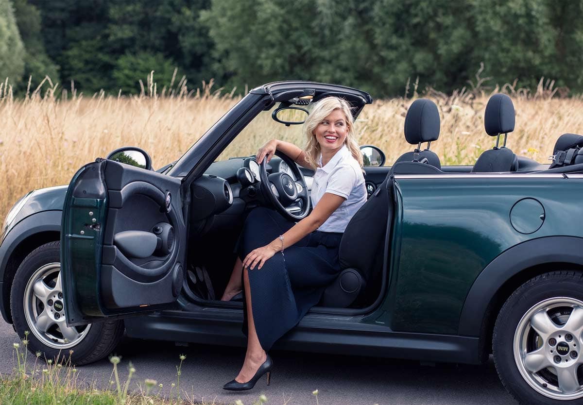 Ausflug mit einem Mini One Cabrio – Autofotograf Dortmund